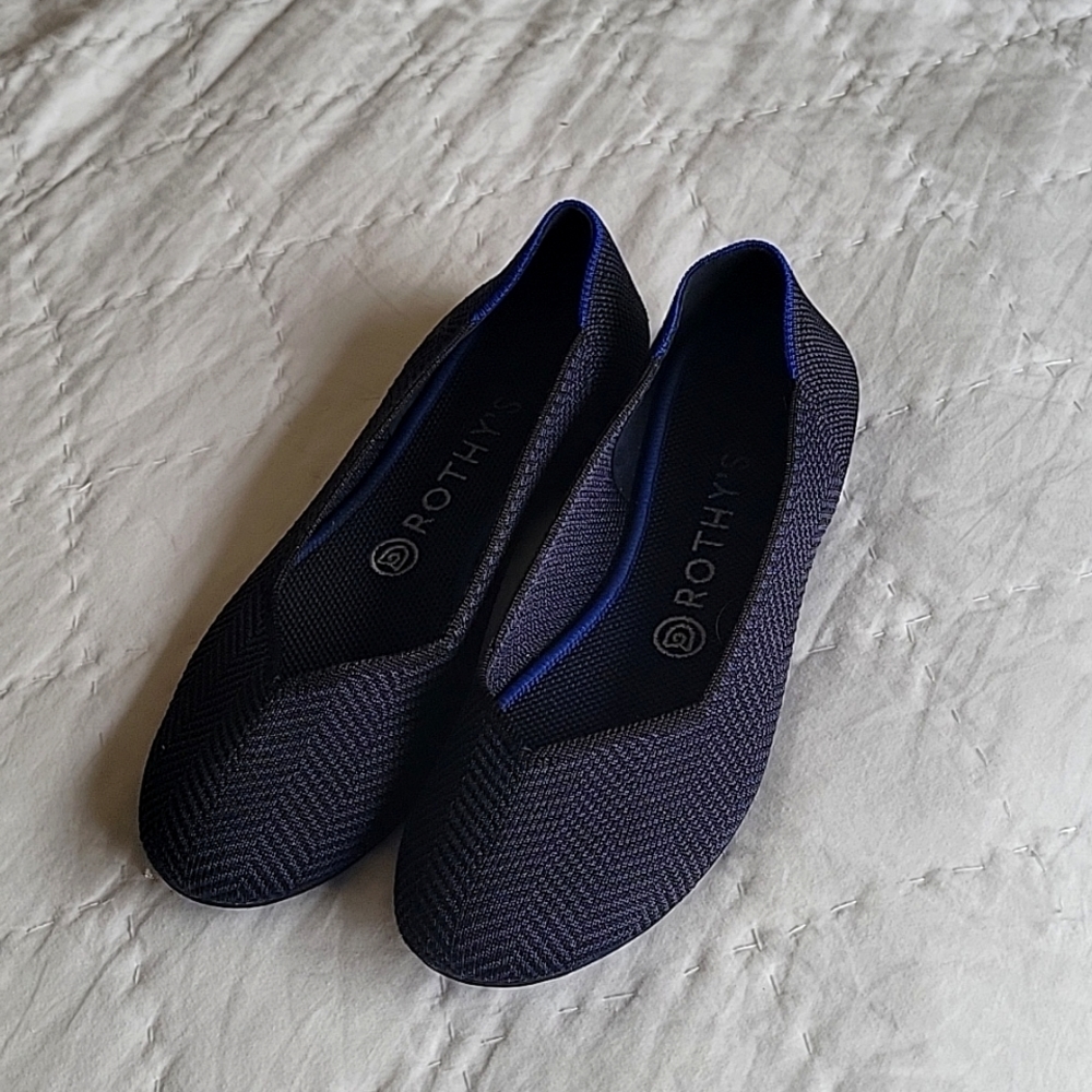 Rothy's herringbone flats